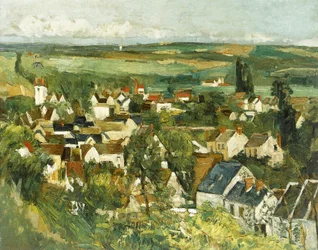 Vista panorámica de Auvers-sur-Oise